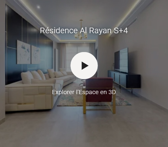 Visite virtuelle Résidence Al Rayan Appartement S+4